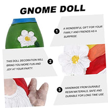 Load image into Gallery viewer, BESPORTBLE 3pcs Creative Resin Gnome Doll for Garden Decoration Handmade Gnome Figurines for Courtyard Landscape and Home Decor