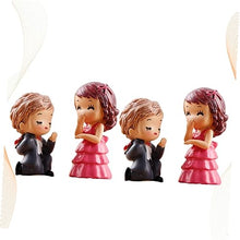 Load image into Gallery viewer, Happyyami Mini Landscape Decor Couples Adornment Resin Crafts Couples Adornment Micro Landscape Ornament