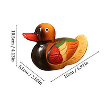 Load image into Gallery viewer, Mllkcao Ornaments for Livingroom Bedroom Wooden Mandarin Duck Home Furnishings Bedroom Bedside Table Cute Ornaments