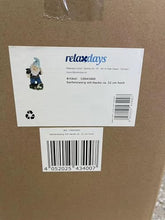 Load image into Gallery viewer, Relaxdays Garden Gnome with Hoe, Weatherproof, Frost Resistant, 32 x 19 x 14 cm, Figurine, Polyresin, Multicoloured