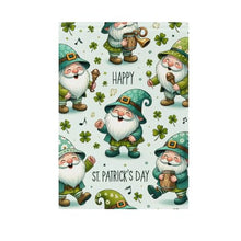 Load image into Gallery viewer, St. Patrick's Day Gnomes Cute Festival Garden Flags for Outside 28 x 40 Inch Large Double Sided Yard Flag