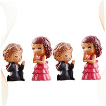 Load image into Gallery viewer, iplusmile Miniature Couples Adornment Resin Crafts for Desktop Micro Landscape Decor Couples Adornment for Home Mini Garden Ornament