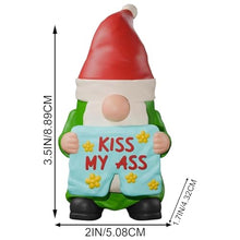 Load image into Gallery viewer, Mlllokfki Naughty Gnome Holiday Decor, Cute Christmas Gnome, Gnome Figurines For Yard, Christmas Holiday Gnome Decor, Gnome Decorations For Home
