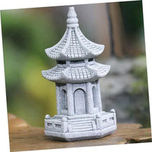 Load image into Gallery viewer, COSMEVIVI Simulated Bonsai Decoration Pavilion Statue Zen Statues Large Outdoor Garden Sculpture