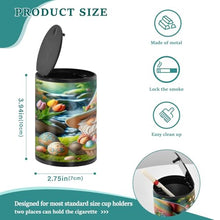 Load image into Gallery viewer, Easter Cute Gnome Car Cigarette can Tall Car Ash Tray Smokeless Ashtrays, Smoking Accessory