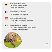 Load image into Gallery viewer, Garden Mile Eye-Catching Garden Ornaments Swinging Sloth Hanging Garden Statue with Strong Rope - Waterproof and Weatherproof Resin Garden Figurines for Indoor and Outdoor Yard Art Patio Lawn Decor