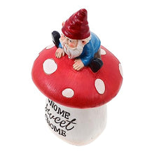 Load image into Gallery viewer, Toddmomy 1pc Creative Resin Gnome Doll Adornment for Garden Decor and Mushroom Landscape Prop for Home and Outdoor Decoration Easy to Install Delicate and Unique