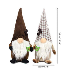 Load image into Gallery viewer, Kelisdi Coffee Swedish Tomte Coffee Decoration Gift Scandinavian Figurine Nordic Plush Home Decor Faceless Doll Cute