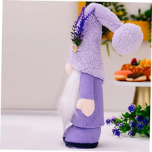 Load image into Gallery viewer, Ciieeo Gnome Doll Ornament Gnome Table Decor Lavender Home Decor Garden Present