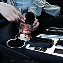 Load image into Gallery viewer, Winter Cute Gnome Snowman Smoke Ash Container Smokeless Travel Ashtray with Lid Portable Ashtray for Car, Covered Ashtray