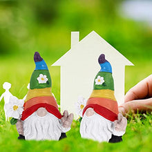 Load image into Gallery viewer, SUPVOX 3pcs Adorable Resin Garden Gnome Doll Figurine for Home for Parties Garden Decoration Collecting Brings Joy and