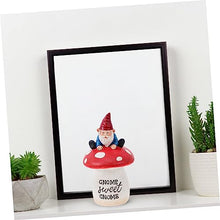 Load image into Gallery viewer, Toddmomy 1pc Creative Resin Gnome Doll Adornment for Garden Decor and Mushroom Landscape Prop for Home and Outdoor Decoration Easy to Install Delicate and Unique