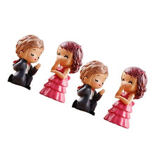 Load image into Gallery viewer, Hemobllo Resin Craft for Desktop Miniature Couples Adornment for Home and Office Decor