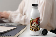 Load image into Gallery viewer, MAXIKIWI - Single Wall Water Drinking Bottle with Screw Cap, Non Insulated Lightweight Aluminium, BPA Free, Leak-Proof - Spring Garden Gnomes Theme 2-500ml