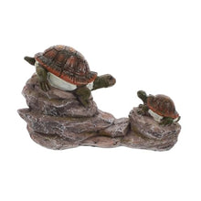 Load image into Gallery viewer, Vaguelly Miniature Creative Landscape Garden Animal Figurine Realistic Resin Turtle Statue for Outdoor Decor Unique Home and Garden Adds Elegance to Any Setting