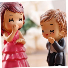 Load image into Gallery viewer, Happyyami Mini Landscape Decor Couples Adornment Resin Crafts Couples Adornment Micro Landscape Ornament