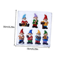 Load image into Gallery viewer, Happyyami 1set Miniature Resin Gnomes Garden Decor Statues for Outdoor and Indoor Use for Flowerbeds Walkways and Family