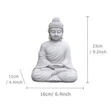 Load image into Gallery viewer, zenggp Garden Ornament Sitting Buddha Zen Outdoor Indoor Statue Resin Home Decor