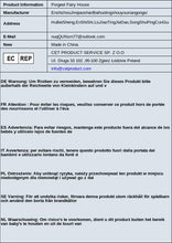 Load image into Gallery viewer, Porgeel Fairy House Solar Lights Waterrproof Resin Solar Fairy House Decorative Shaped Solar Garden Lights for Outside Patio Yard Decor Garden Ornaments