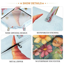 Load image into Gallery viewer, Quteprint 2 Pcs Large Travel Laundry Bags with Handle, Garden Flowers Gnome Bees Waterproof Reusable Wet Dry Bag, Lightweight Dirty Clothes Organizer for Beach, Camping, Gym, Travel & Home