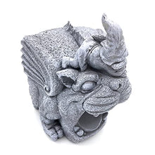 Load image into Gallery viewer, HYTROVE Resin Gnome Statue Downspout Extender Tool Durable Gutter Spout Splash Cover for Garden Practical Resin Downspout Extension for Outdoor Use Compact Sturdy Design