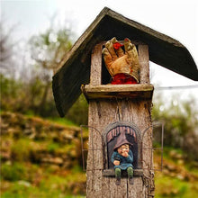 Load image into Gallery viewer, NIWWIN Garden Gnome Statue, Sculpture Tree Decoration, Funny Figurines Decor Ornaments for Lawn Patio Yard Decorations, Novelty Interesting Gifts. (Female)