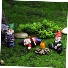 Load image into Gallery viewer, Ciieeo 6pcs Landscape Dwarf Garden Decor Funny Resin Ornaments for Outdoor Indoor Use Unique Miniature Gnome Figurines for Craftsmanship Detailed Features