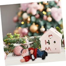 Load image into Gallery viewer, Ciieeo 3pcs Creative Gnome Statue Funny Resin Gnome Figurine for Outdoor Decor for Gardens Displays and Landscapes against Wind and Rain