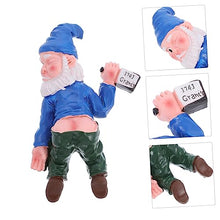 Load image into Gallery viewer, Happyyami Drunk Dwarf Garden Gnome Statue for Outdoor Decor Creative Craft Decoration for Lawn and Patio Unique Holiday