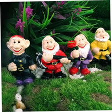 Load image into Gallery viewer, 14PCS Fairy Garden Gnome Statue Mini Dwarf Elf Resin Sculpture Potted Micro Landscape