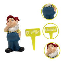Load image into Gallery viewer, ibasenice 1Set Adorable Resin Gnome Statue Garden Gnome Ornaments for Home Decor for Festival and Landscaping Charming Design for Desktop Display