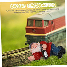 Load image into Gallery viewer, Ciieeo 3pcs Creative Gnome Statue Funny Resin Gnome Figurine for Outdoor Decor for Gardens Displays and Landscapes against Wind and Rain