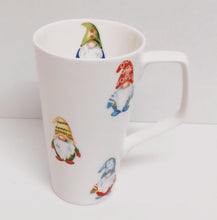 Load image into Gallery viewer, Rainbow Decors Lucky Gonks Mug 500 ml 17fl oz Bone China Large Latte Gonks Gnomes Cup Hand Decorated UK
