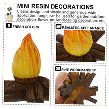 Load image into Gallery viewer, Happyyami 1pc Creative Resin Gnome Figurine for Garden Decor Dwarf Statue for Outdoor Lawn and Home Charming Landscape Ornament for Weddings and Holidays