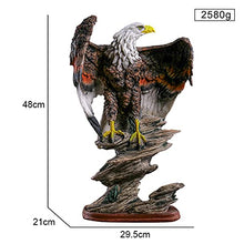 Load image into Gallery viewer, LLDW Garden Statue Figurine Eagle Resin Decorative Ornaments, Eagle Wings Spread Home Resin Craft Gifts for Patio,Balcony,Yard,Lawn