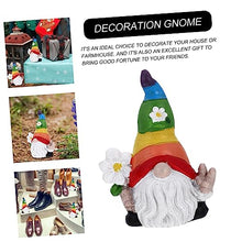 Load image into Gallery viewer, BESPORTBLE 3pcs Creative Resin Gnome Doll for Garden Decoration Handmade Gnome Figurines for Courtyard Landscape and Home Decor