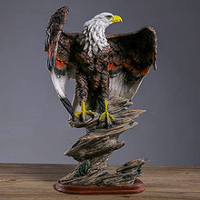 Load image into Gallery viewer, LLDW Garden Statue Figurine Eagle Resin Decorative Ornaments, Eagle Wings Spread Home Resin Craft Gifts for Patio,Balcony,Yard,Lawn