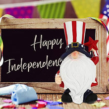 Load image into Gallery viewer, MAGICLULU Independence Day Decorations Garden Pond Ornaments Outdoor Resin Dwarf Statue
