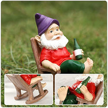 Load image into Gallery viewer, BESPORTBLE Garden Gnome Statue Lightweight Dwarf Ornaments Gnome Garden Ornaments
