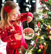 Load image into Gallery viewer, Christmas Ornaments Decorations - 3.6 in Acrylic Two Sided Printing (Gnome tie Alien 1 - Hilarious Adult Naughty Funny SciFi Art Garden Decor Ideas)