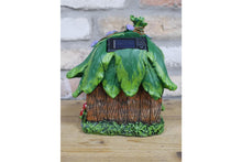 Load image into Gallery viewer, Casadomu Secret Garden Fairy House With Solar Powered Light Outdoor Lighting Resin Ornament Magical Toadstool House (6)