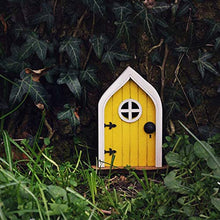 Load image into Gallery viewer, Mllkcao Garden Ornaments Outdoor Door and Window Pendant Crafts Outdoor Elves Dwarf Courtyard Garden Tree Decoration Yellow