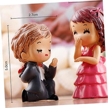 Load image into Gallery viewer, Happyyami Mini Landscape Decor Couples Adornment Resin Crafts Couples Adornment Micro Landscape Ornament