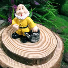 Load image into Gallery viewer, 14PCS Fairy Garden Gnome Statue Mini Dwarf Elf Resin Sculpture Potted Micro Landscape