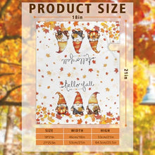 Load image into Gallery viewer, Zifmrtrwn Fall Mailbox Covers Autumn Gnome Letter Box Cove Magnetic Waterproof Mail Wraps for Outdoor Yard Garden Oversized Fall Mailbox Decor-21 x18