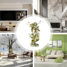 Load image into Gallery viewer, kivrimlarv Garden Fairy Figurines - Fairy Statue Miniature Figurines - Fairy Statue Miniature, Flower Fairy Miniature Decoration for Courtyard