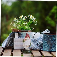 Load image into Gallery viewer, Toyvian 1Pc Garden Solar Light Gnome Statue Ornament Charming Outdoor Decor for Lawn Patio Landscape Durable Resin Design with Solar Function for Warm Ambiance