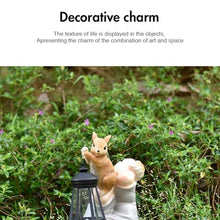 Load image into Gallery viewer, Garden Gnomes Statues - Dwarf Garden Statues with Integrated Solar Lantern - Funny Decorative Figures for Outdoor, Lawn, Patio, Balcony and Flower Bed