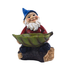 Load image into Gallery viewer, Gnome Birdfeeder Statue Garden Lawn Porch Outdoor Balcony Household Decoration Garden Gnome Statues Outdoor
