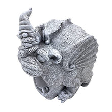 Load image into Gallery viewer, HYTROVE Resin Gnome Statue Downspout Extender Tool Durable Gutter Spout Splash Cover for Garden Practical Resin Downspout Extension for Outdoor Use Compact Sturdy Design